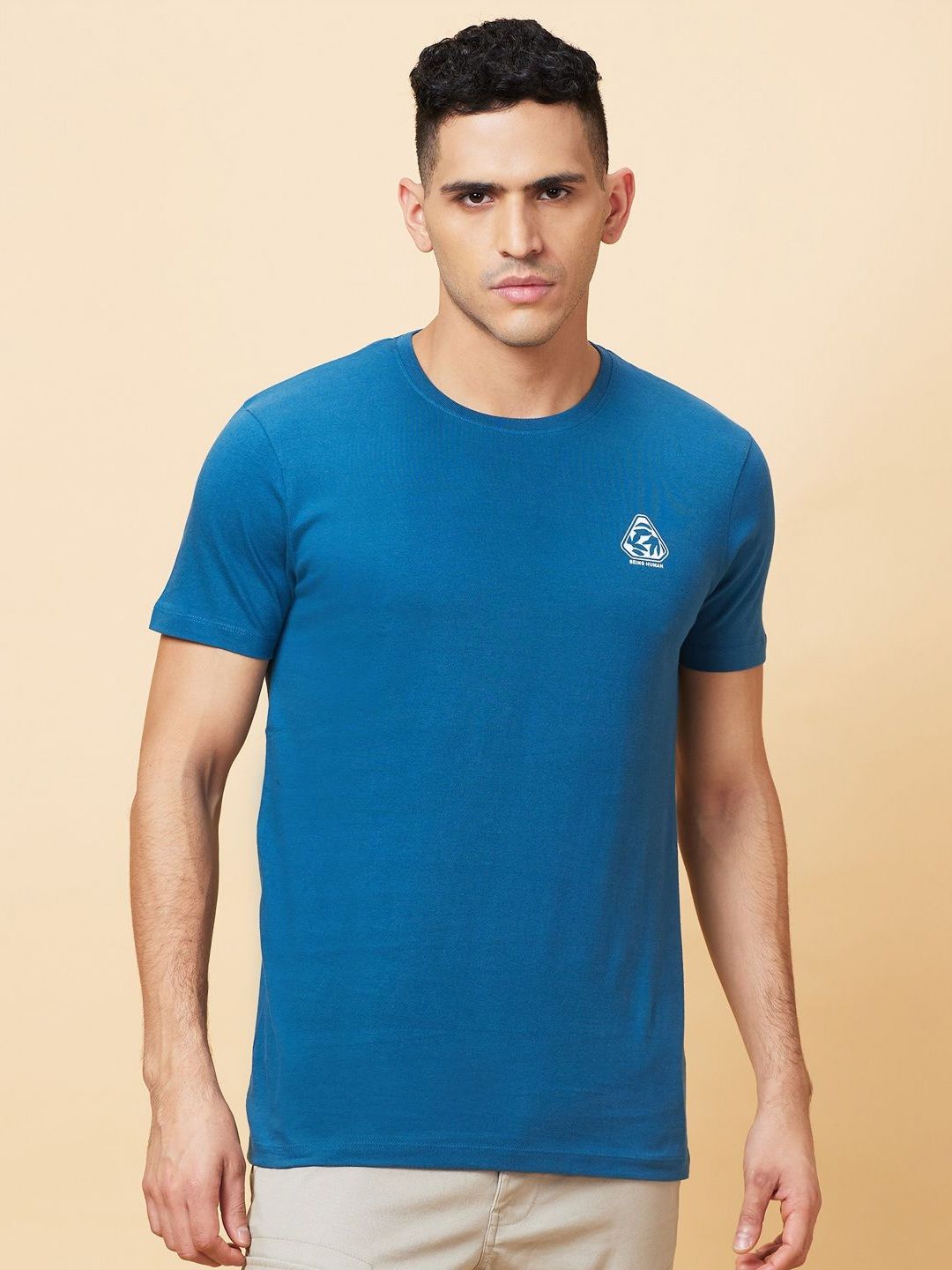 Being Human Men Applique T-shirt