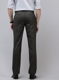 Park Avenue Men Striped Formal Trousers