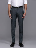Raymond Men Checked Slim Fit Formal Trousers