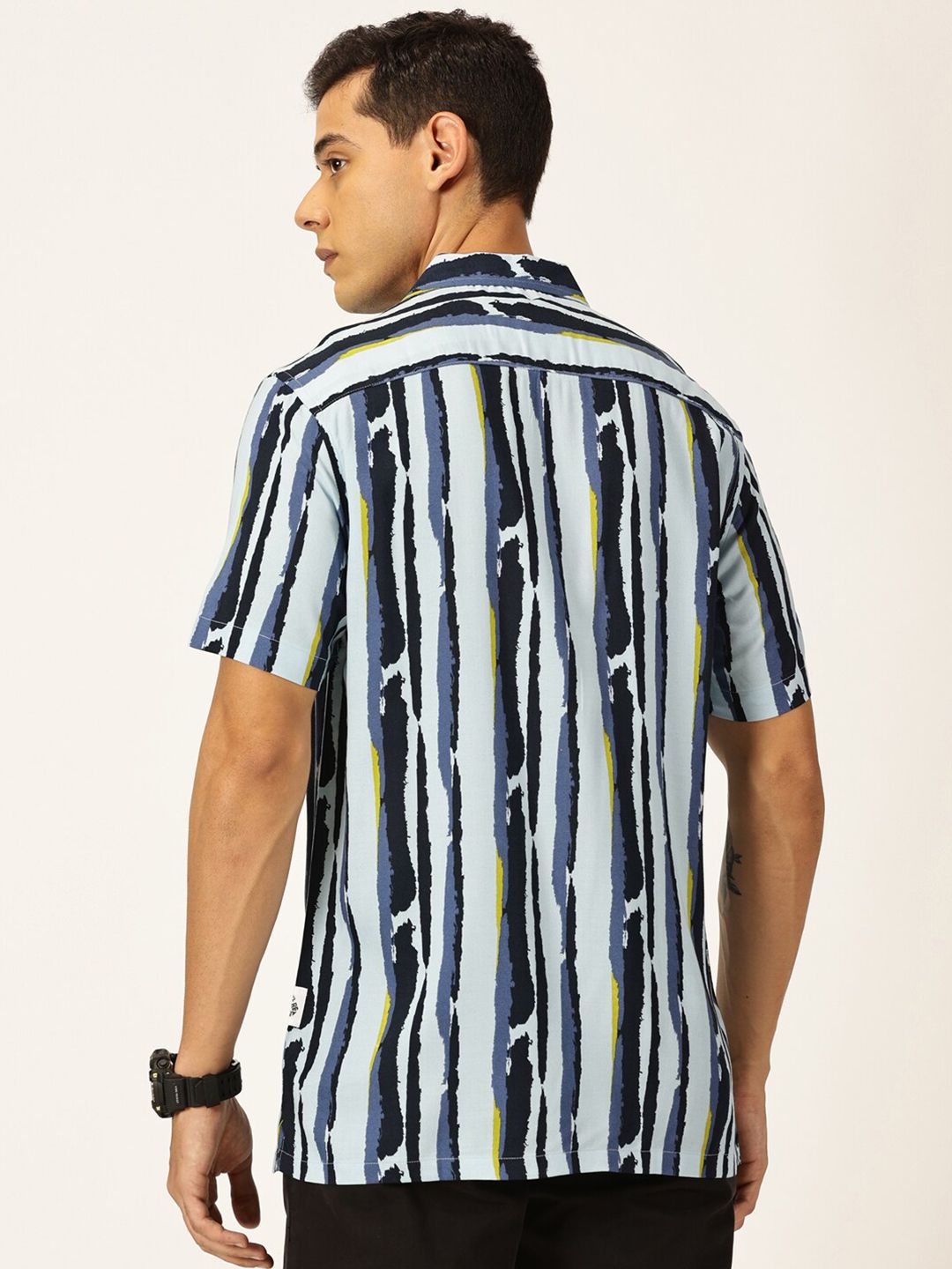 Thomas Scott Men Smart Printed Casual Shirt