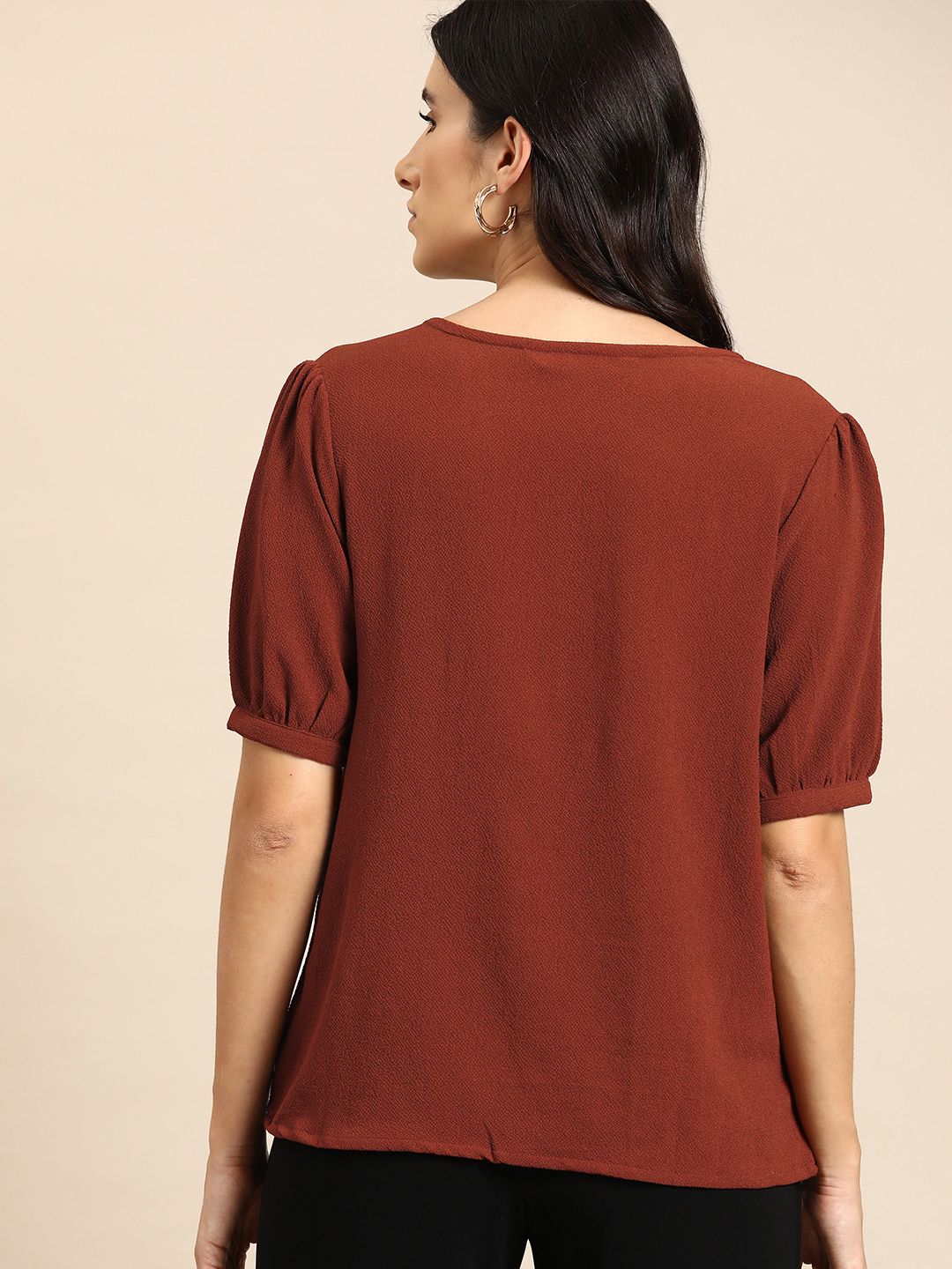 all about you Puff Sleeves Top