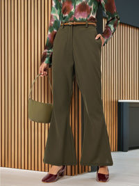 DressBerry Women Flared Trousers