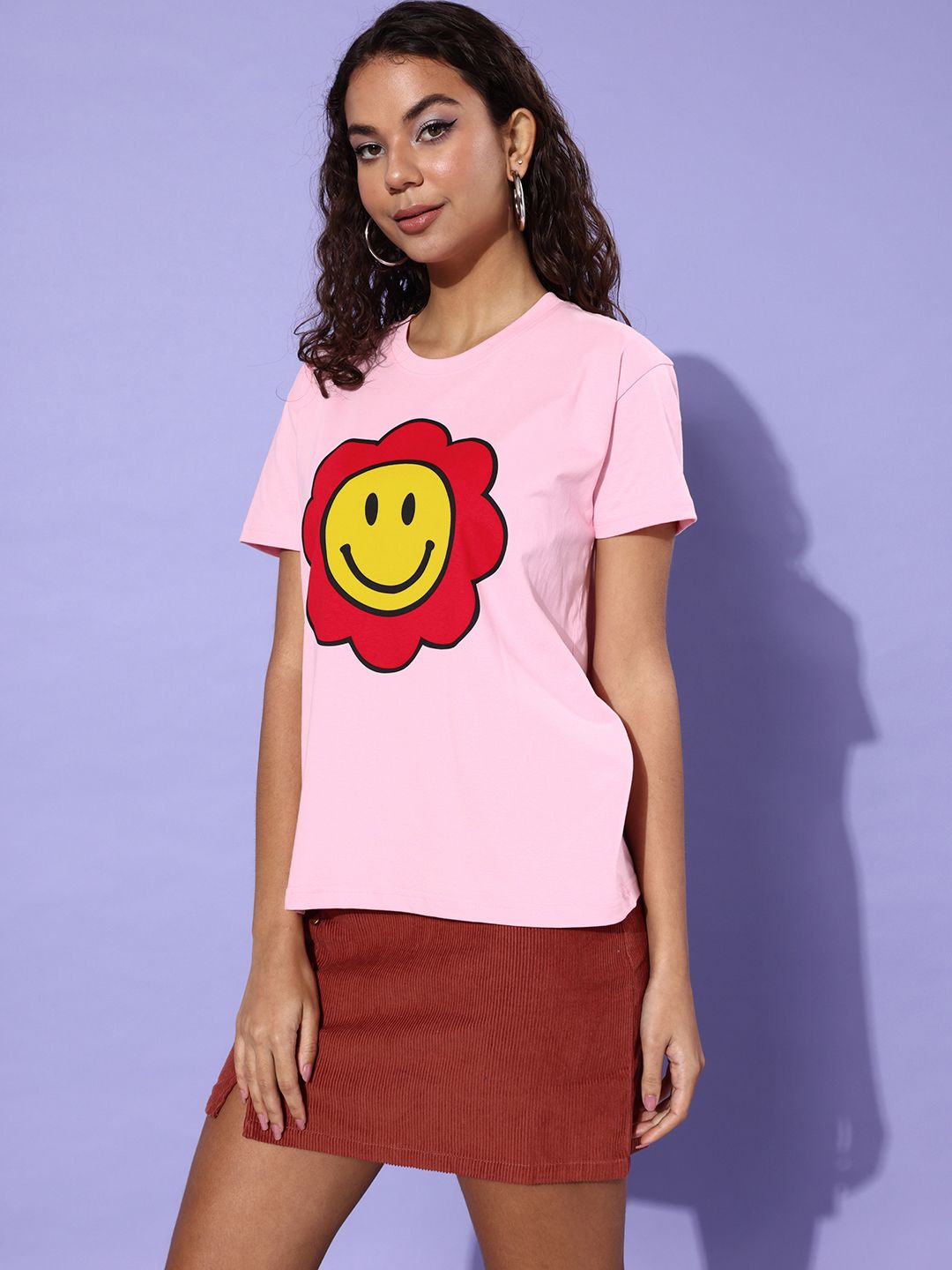 DILLINGER Women Graphic Printed Pure Cotton T-shirt