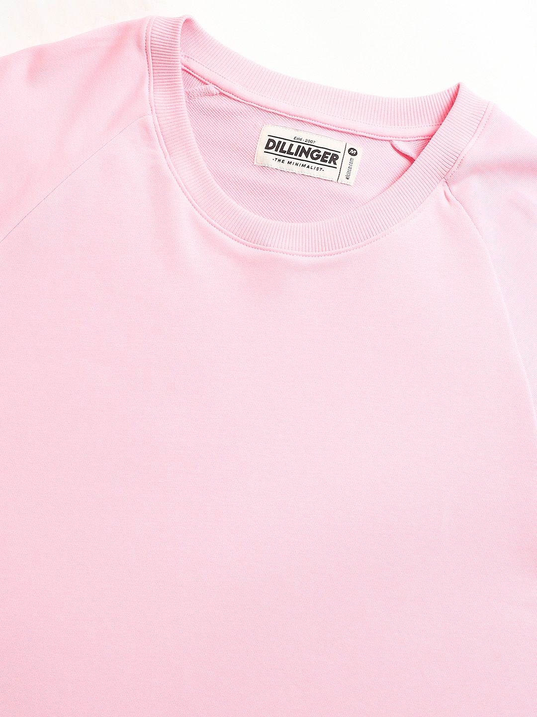 DILLINGER Men Solid Ultra Soft Drapey Cotton T-Shirt