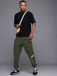 HRX by Hrithik Roshan Men Printed Detail Relaxed Fit Lifestyle Joggers