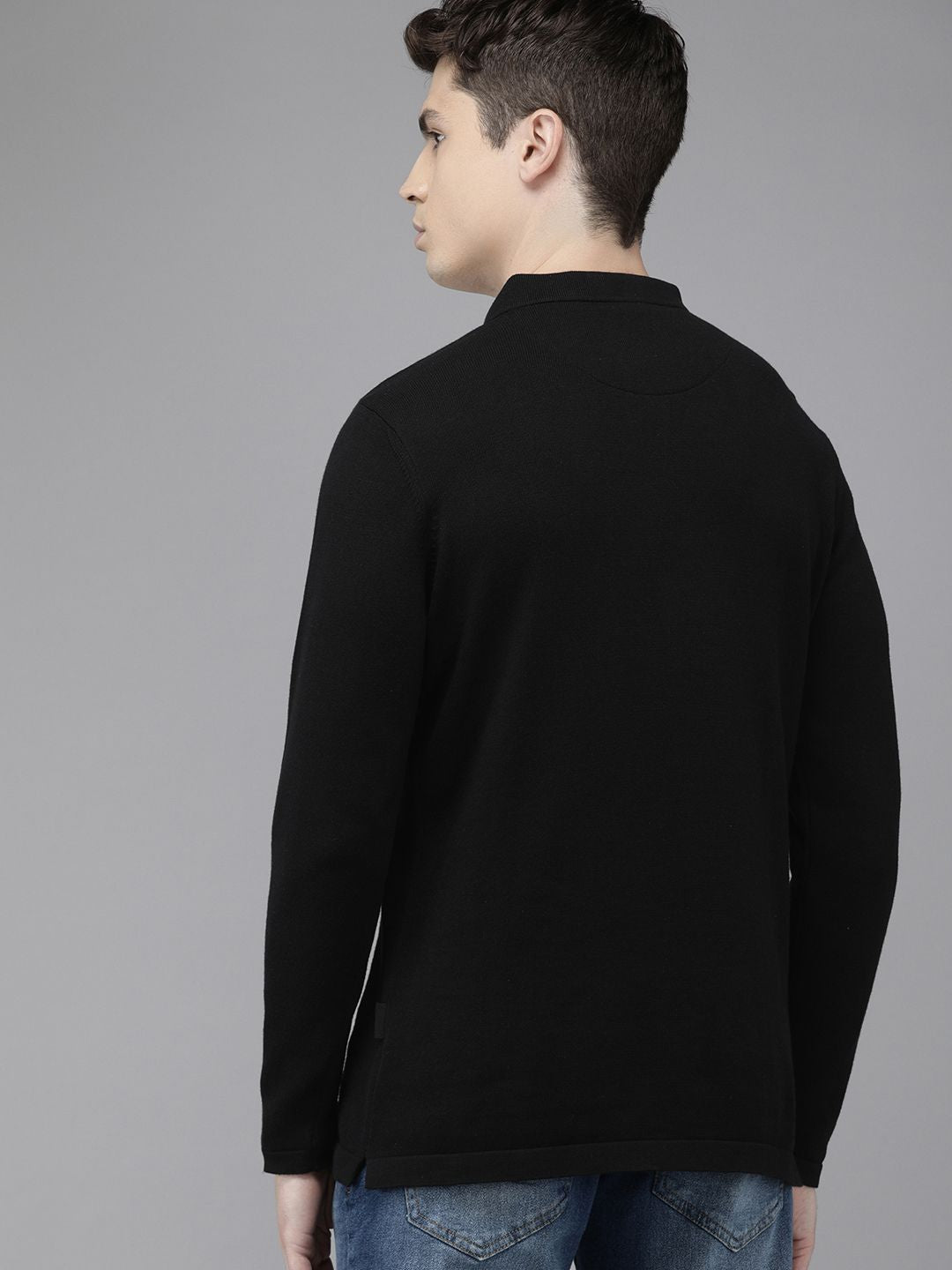 THE BEAR HOUSE Ardor Edition Men Cotton Brand Logo Printed Polo Collar Slim Fit T-shirt