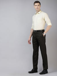 Park Avenue Slim Fit Textured Self Design Formal Shirt