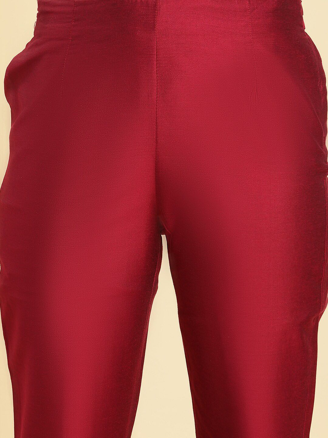 W Women Mid Rise Slim Fit Regular Trousers