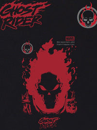 Bewakoof X Official Marvel Merchandise Ghost Rider Spirit of Vengeance Oversized T-shirt