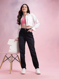 DressBerry Women Mom Fit Jeans