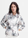 RAREISM Floral Print Cotton Top