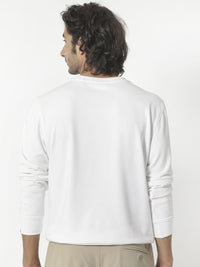 RARE RABBIT Men Cerdon Graphic Print Round Neck Sweatshirt