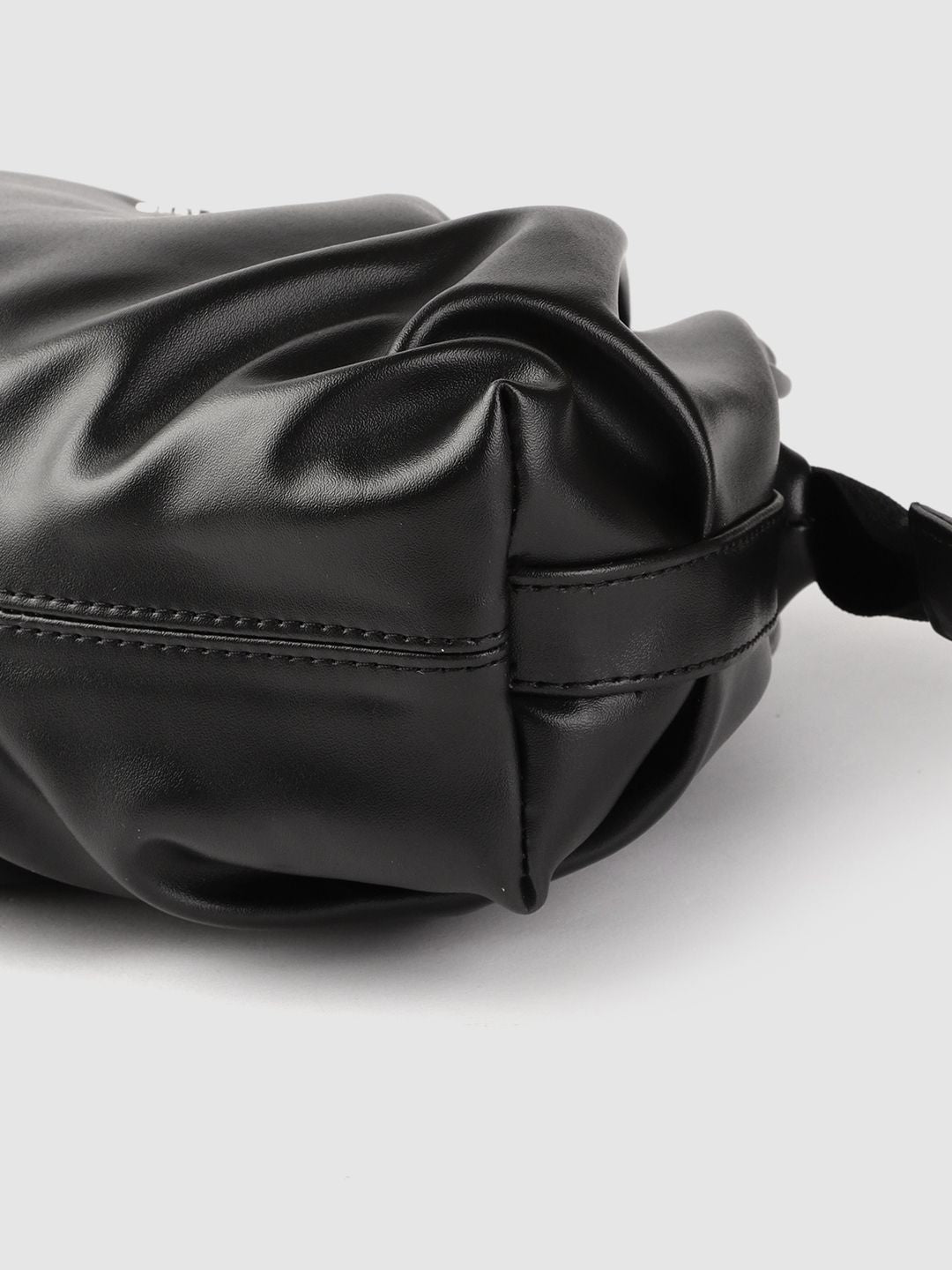 Lino Perros Women Black Solid Structured Shoulder Bag