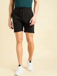 Sweet Dreams Men Black Mid-Rise Shorts