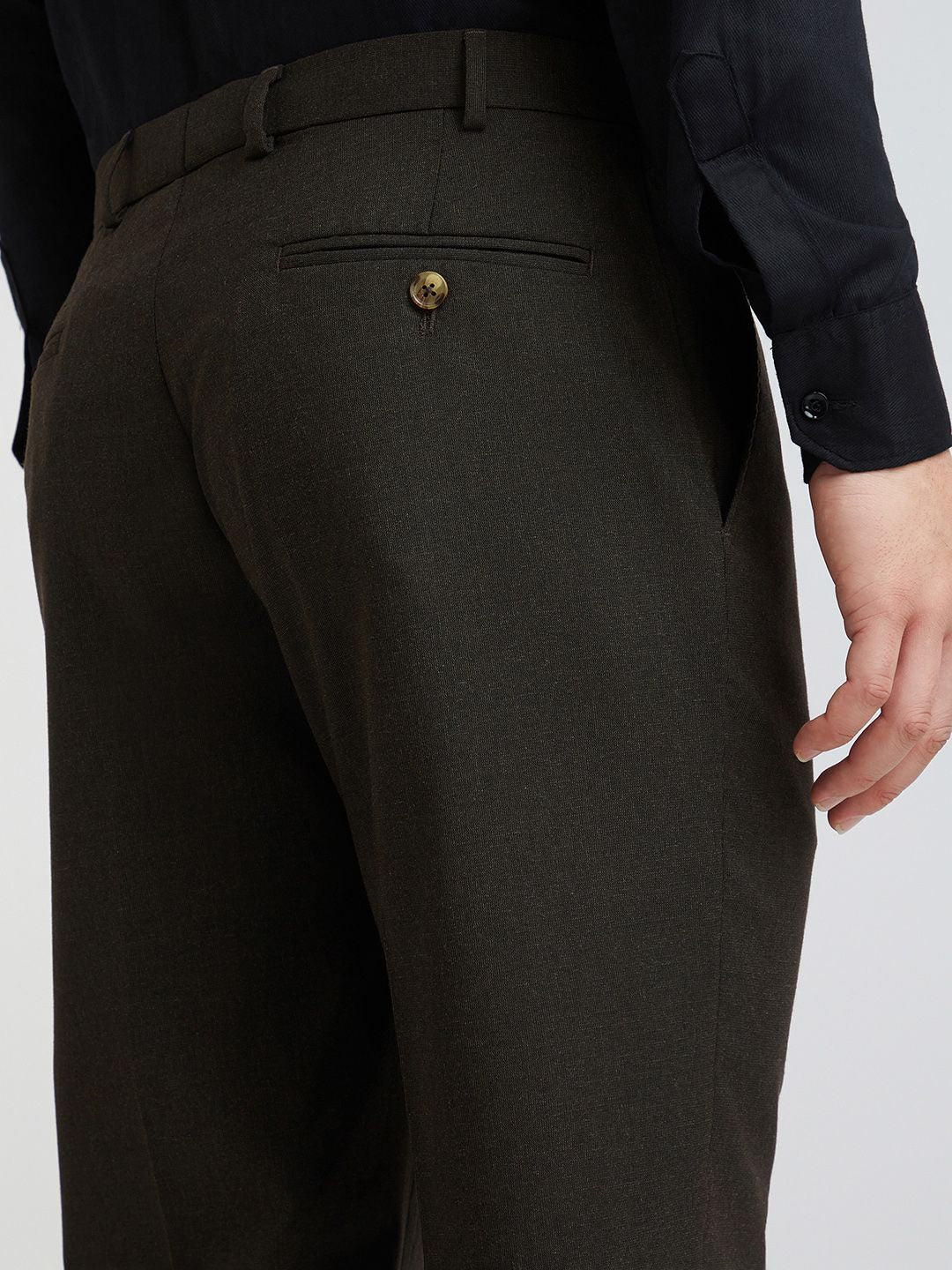 Park Avenue Men Regular Fit Formal Trousers