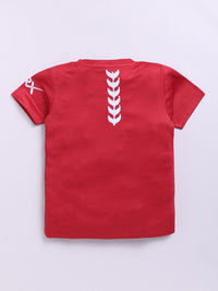 HRX by Hrithik Roshan Boys Typography Printed T-shirt