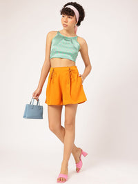 DressBerry Women Lace-Ups Shorts