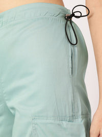 DressBerry Women Laid-Back Luxe Parachute Trousers