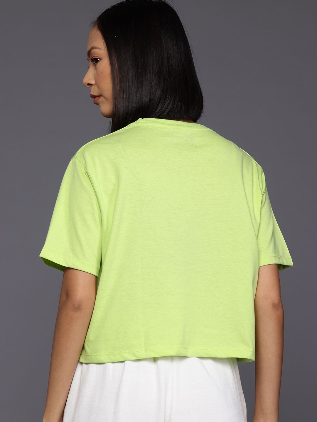 HRX by Hrithik Roshan Printed Crop T-shirt