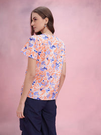 DressBerry Abstract Print Top