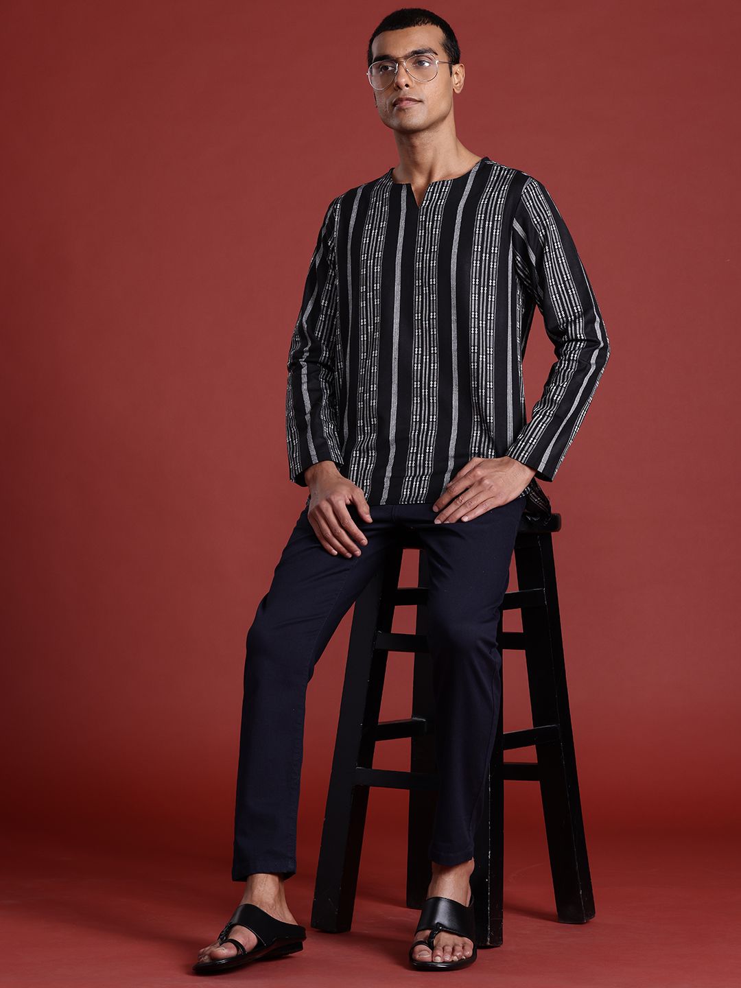 Anouk Woven Design Kurta