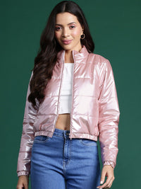 DressBerry Stand-Collar Padded Jacket