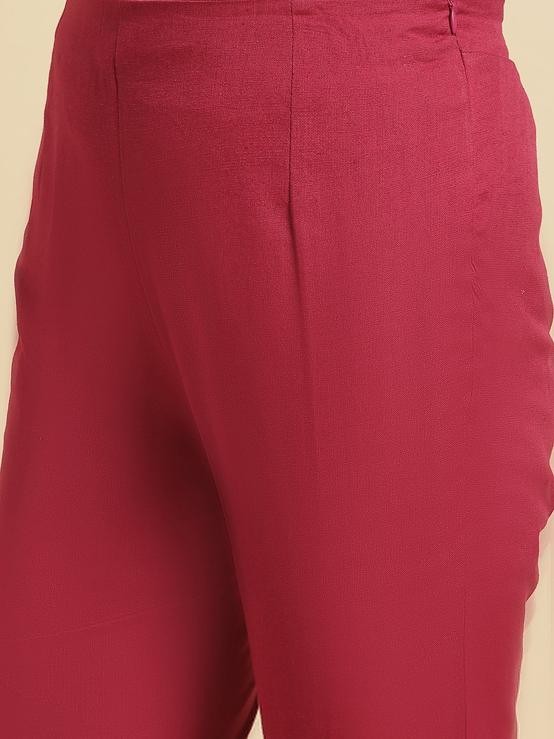 W Women Slim Fit Mid-Rise Trousers