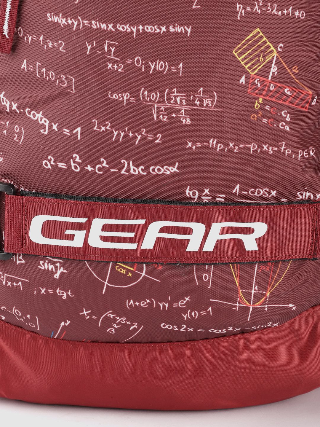 Gear Unisex Typography Printed Laptop Backpack 30L