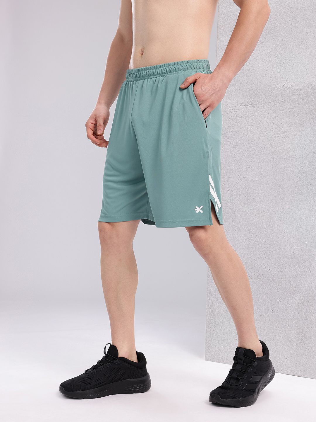 HRX by Hrithik Roshan Men Mid-Rise Rapid-Dry Running Shorts