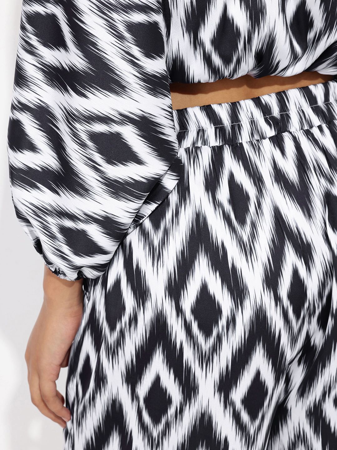 DressBerry Global Nomad Fusion Ikat Flared Trouser