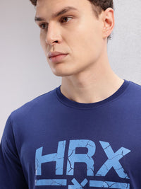HRX by Hrithik Roshan Men Typography Printed Training T-shirt