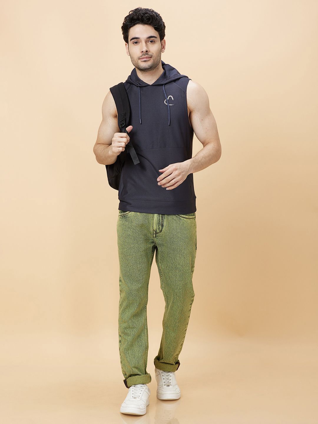 Being Human Hooded Sleeveless T-shirt