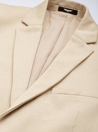 Park Avenue Single-Breasted Notched Lapel Active Fit Formal Blazer