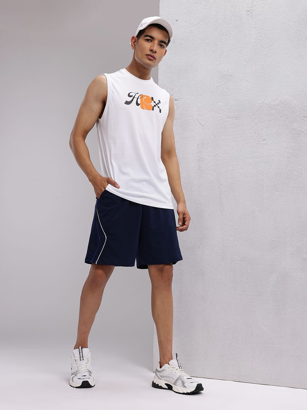 HRX by Hrithik Roshan Men Brand Logo Printed Lifestyle T-shirt