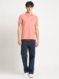 THE BEAR HOUSE Polo Collar Pure Cotton Slim Fit T-shirt