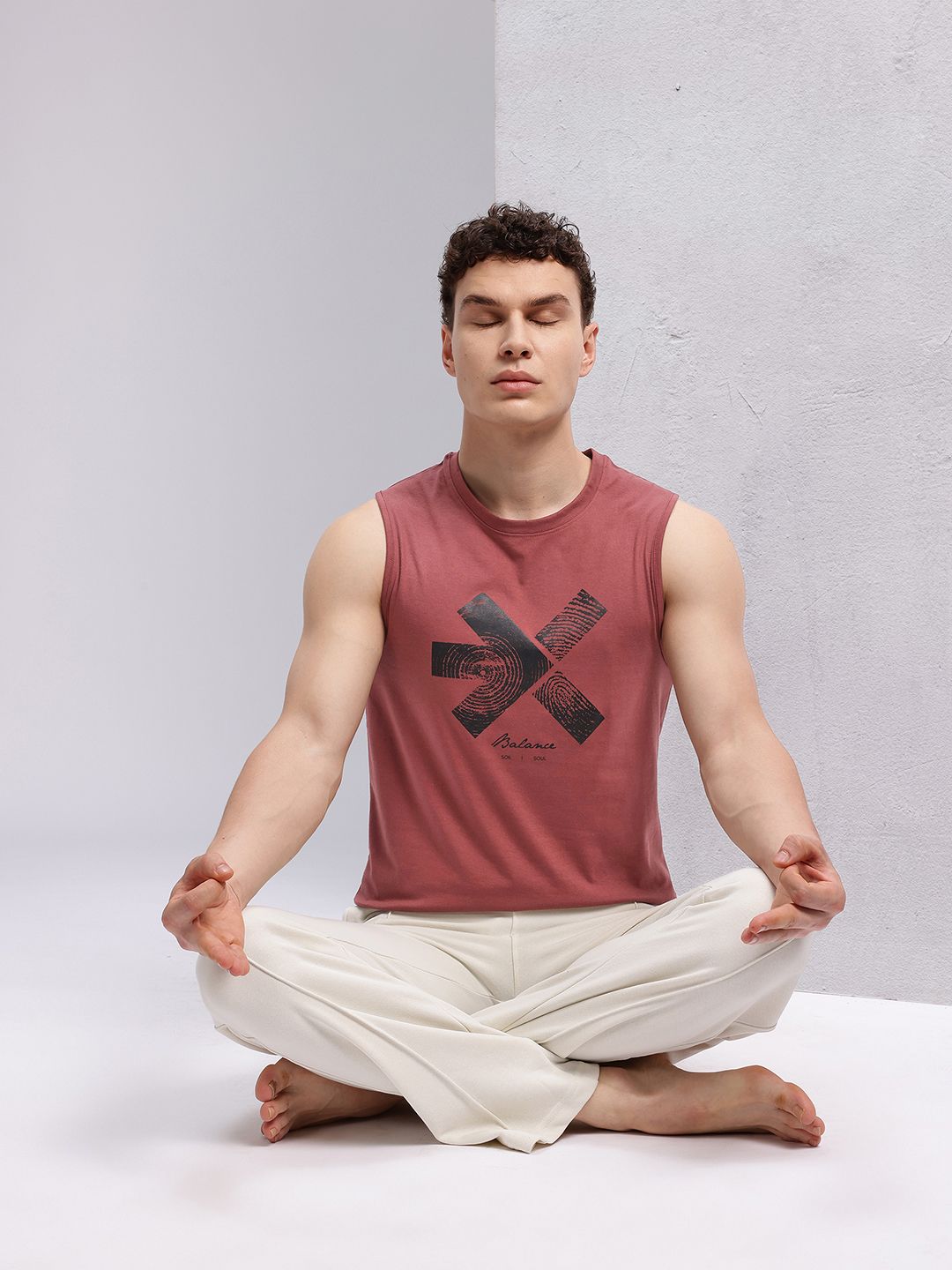 HRX by Hrithik Roshan Printed Yoga T-shirt