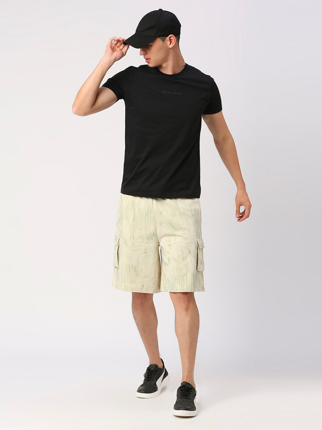 Being Human Round Neck Short Sleeves T-shirt