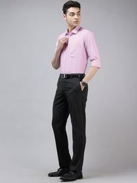 Park Avenue Slim Fit Textured Self Design Formal Shirt