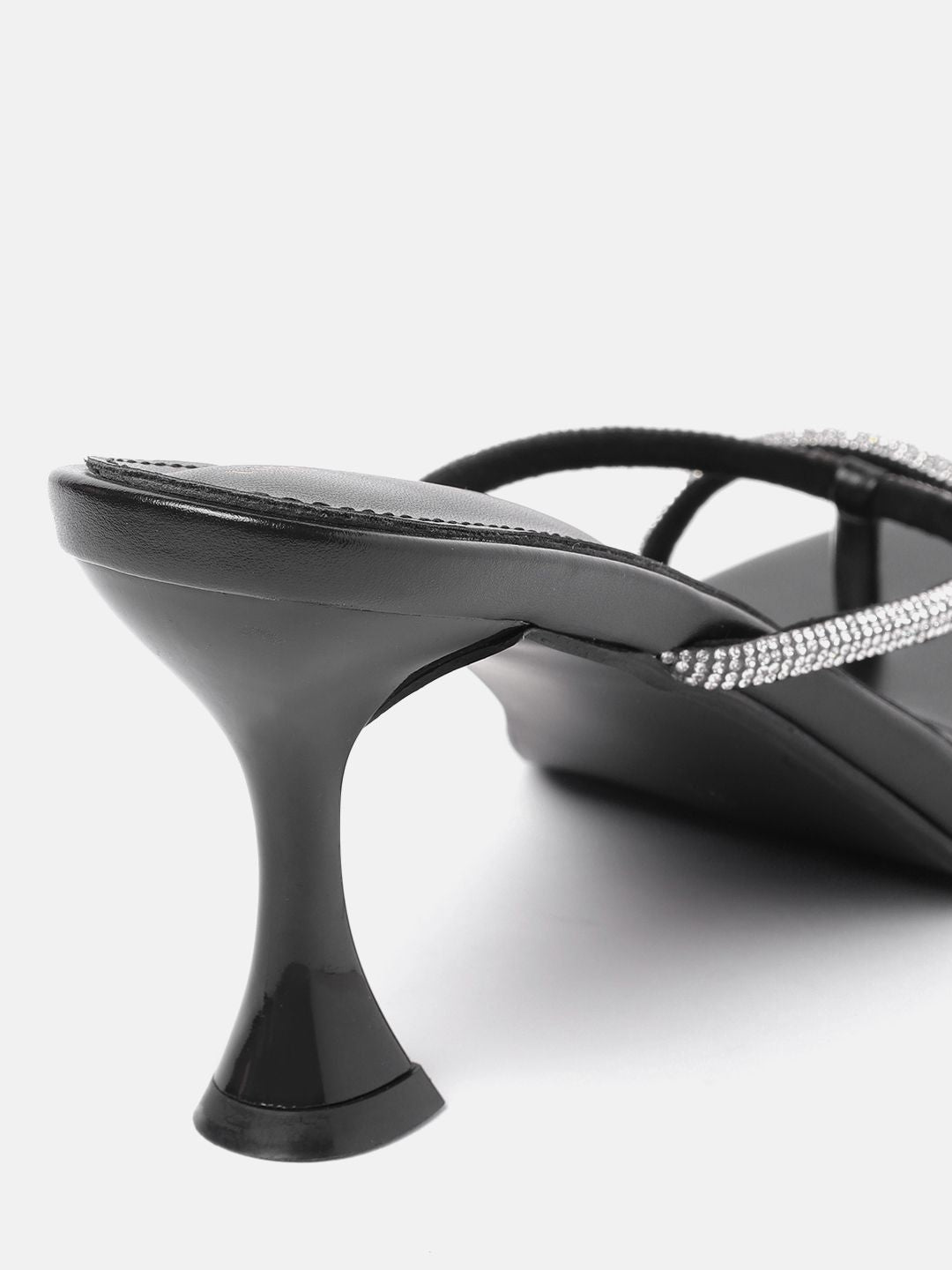 Lino Perros Rhinestones Embellished Party Slim Heels