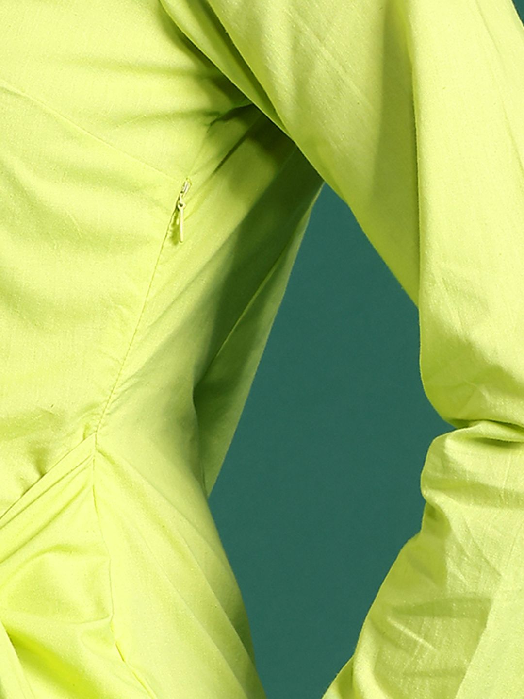 DressBerry Pure Cotton Wrap Tie-Up Shirt Mini Dress