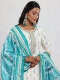 Libas Ethnic Motifs Printed Regular Kurta with Salwar & With Dupatta