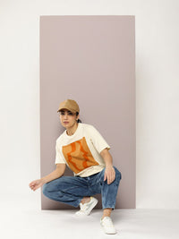 DILLINGER Graphic Printed Oversized Pure Cotton T-shirt