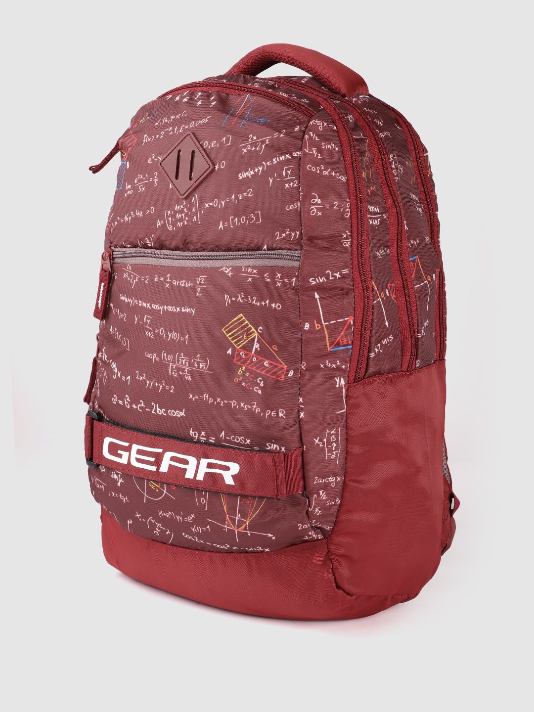Gear Unisex Typography Printed Laptop Backpack 30L