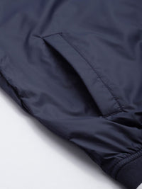 Being Human Mock Collar Varsity Jacket