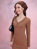 DressBerry Long Sleeves Stretchable Bodycon Dress