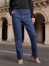 all about you Women Straight Fit High-Rise Stretchable Jeans