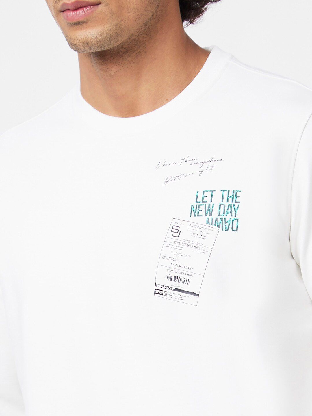 SPYKAR Round Neck Sweatshirt