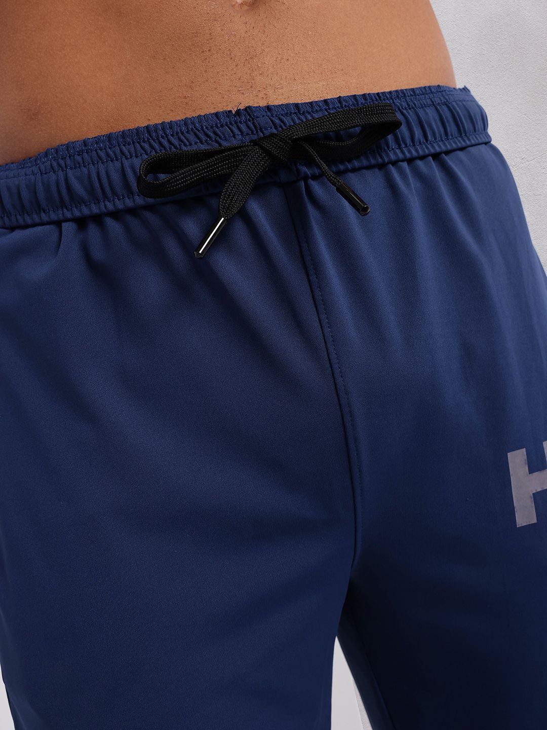 HRX by Hrithik Roshan Men Brand Logo Printed Mid-Rise Running Track Pants