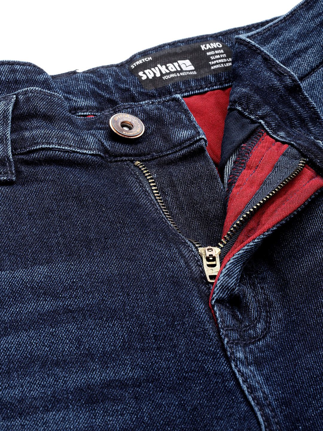 SPYKAR Men Skinny Fit Light Fade Stretchable Jeans