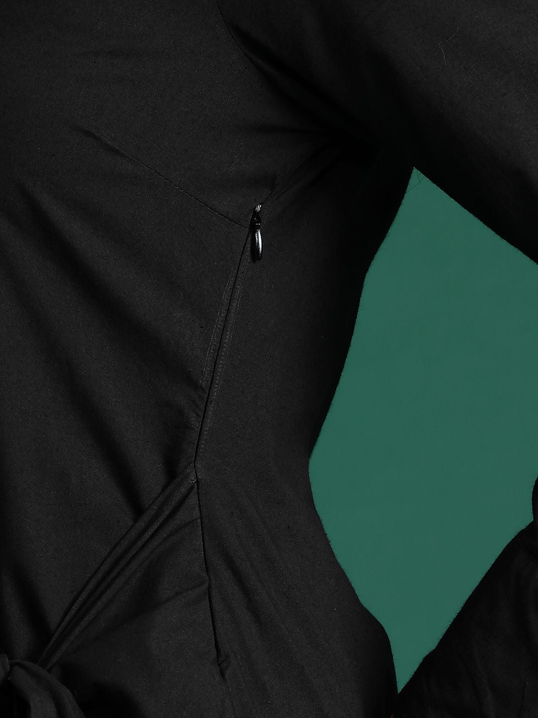 DressBerry Pure Cotton Wrap Tie-Up Shirt Mini Dress